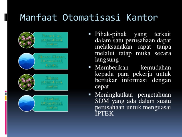 Manfaat Sistem Otomatisasi Kantor