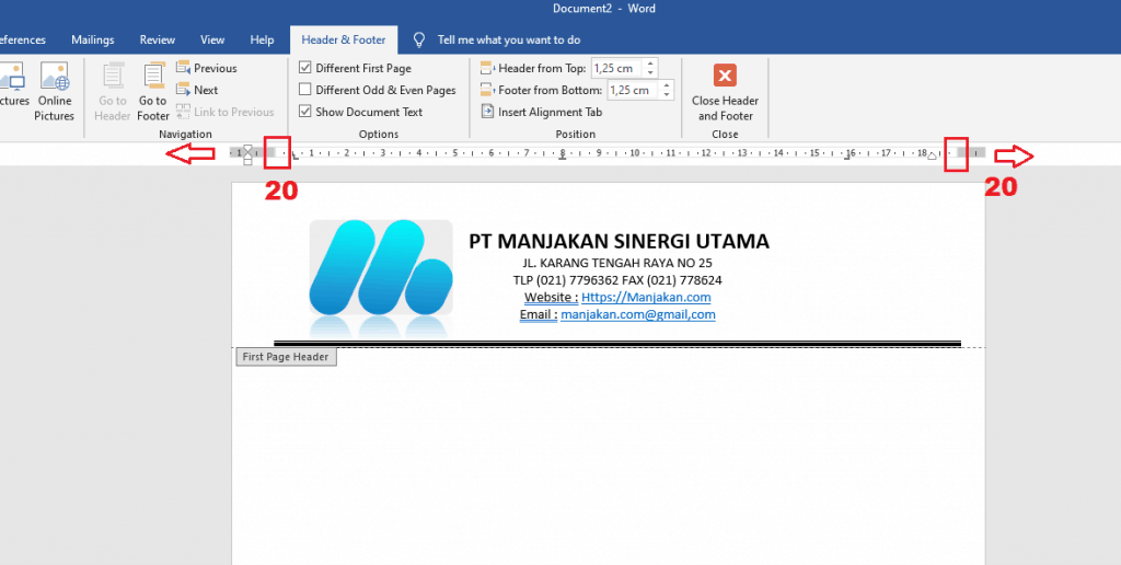 Tutorial Cara Membuat KOP Surat di Microsoft Word terbaru