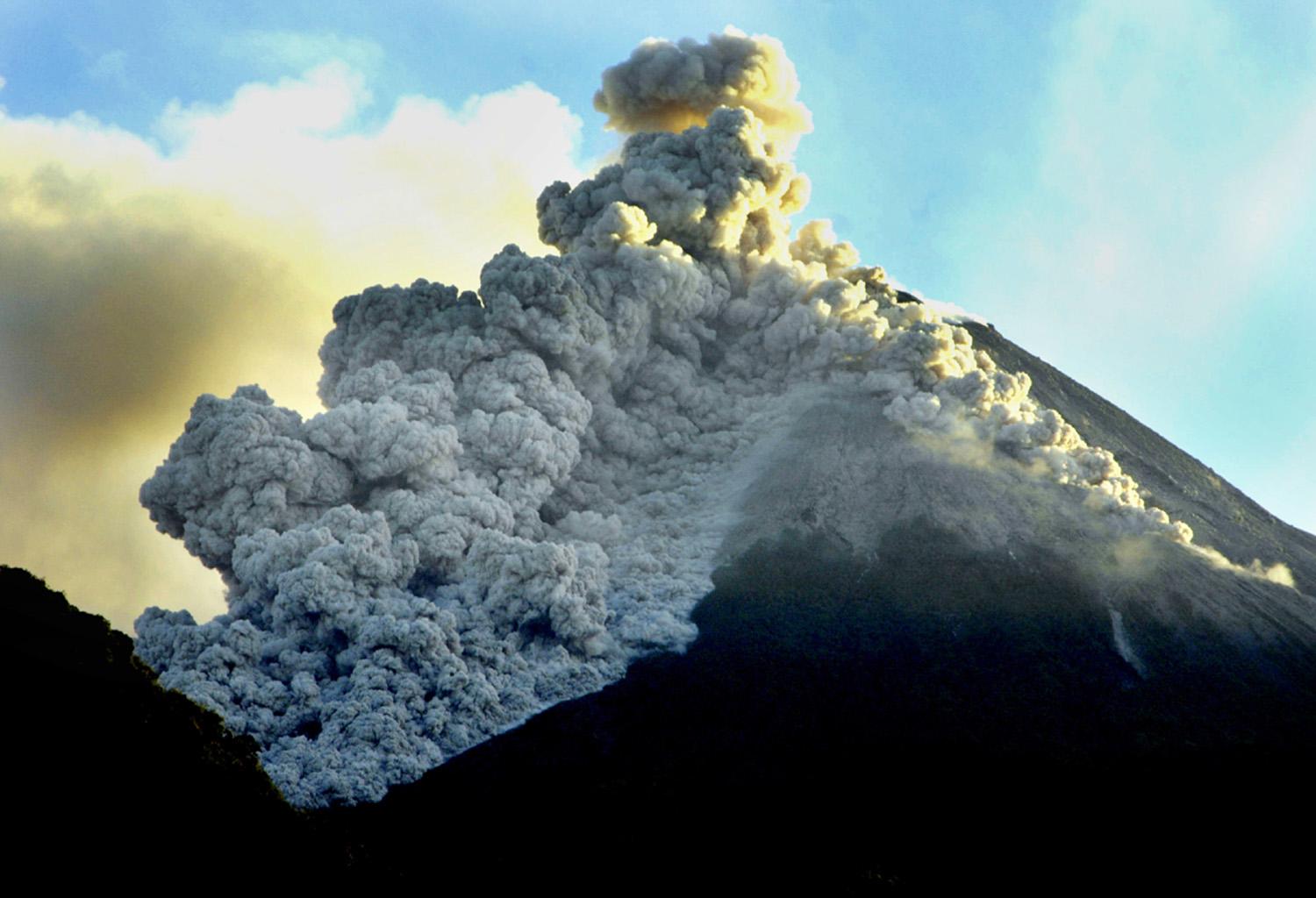 Penyebab Alami Terjadinya Pencemaran Udara