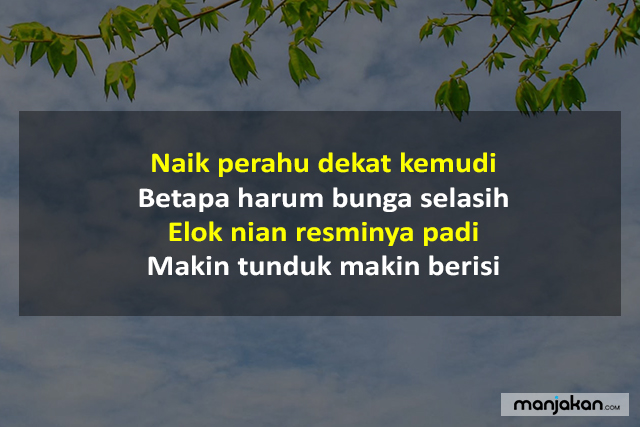 Pantun Kiasan Anak SD Kelas 5