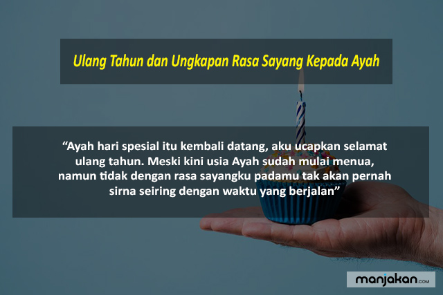 Ulang Tahun Dan Ungkapan Rasa Sayang Kepada Ayah