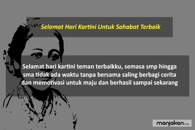 Selamat Hari Kartini Untuk Sahabat Terbaik