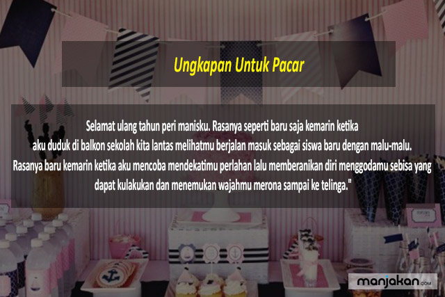 Ungkapan Untuk Pacar