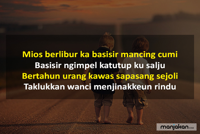 Pantun Sunda Perpisahan