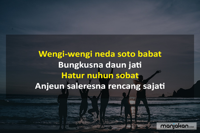 Pantun Sunda Untuk Sahabat