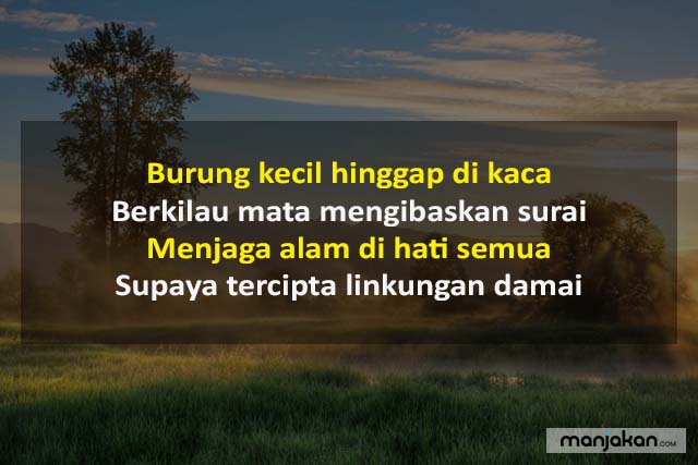 Pantun Lingkungan Alam