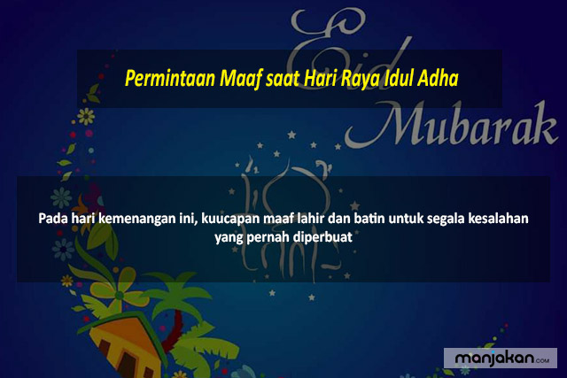 Permintaan Maaf Saat Hari Raya Idul Adha