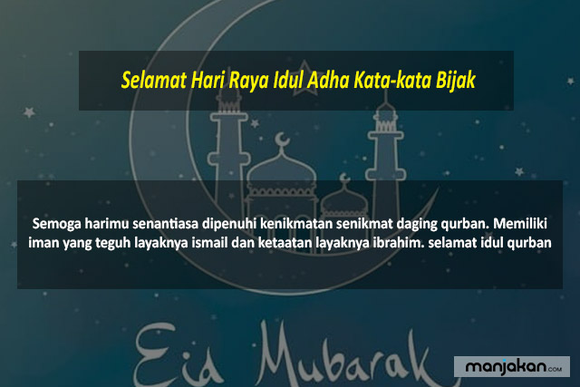 Selamat Hari Raya Idul Adha Kata Kata Bijak