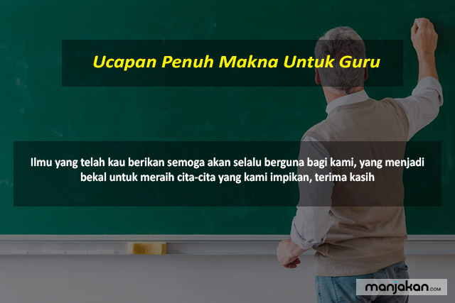 Ucapan Penuh Makna Untuk Guru