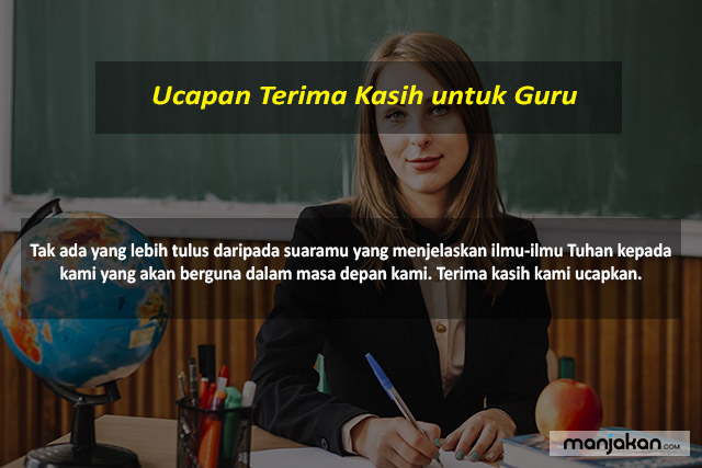 Ucapan Terima Kasih Untuk Guru