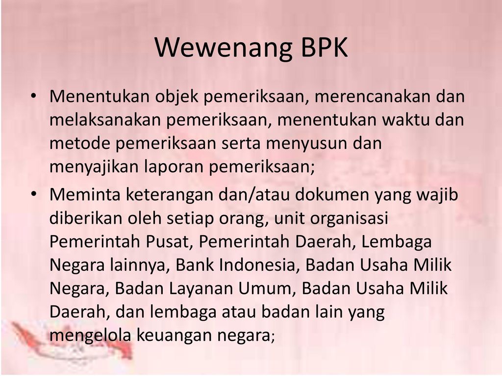 Wewenang BPK