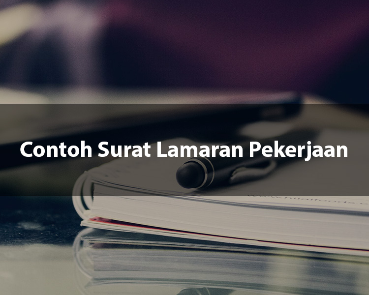 Contoh Surat Lamaran Pekerjaan