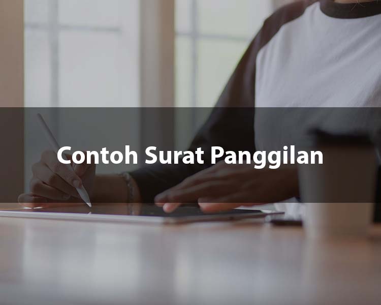 Contoh Surat Panggilan