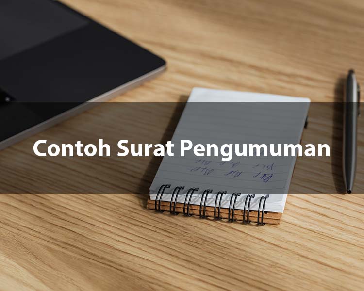 Contoh Surat Pengumuman