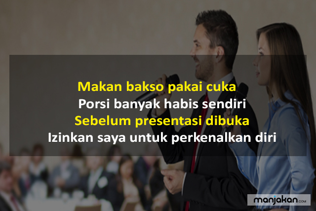 Pantun Pembuka Presentasi Image Sites