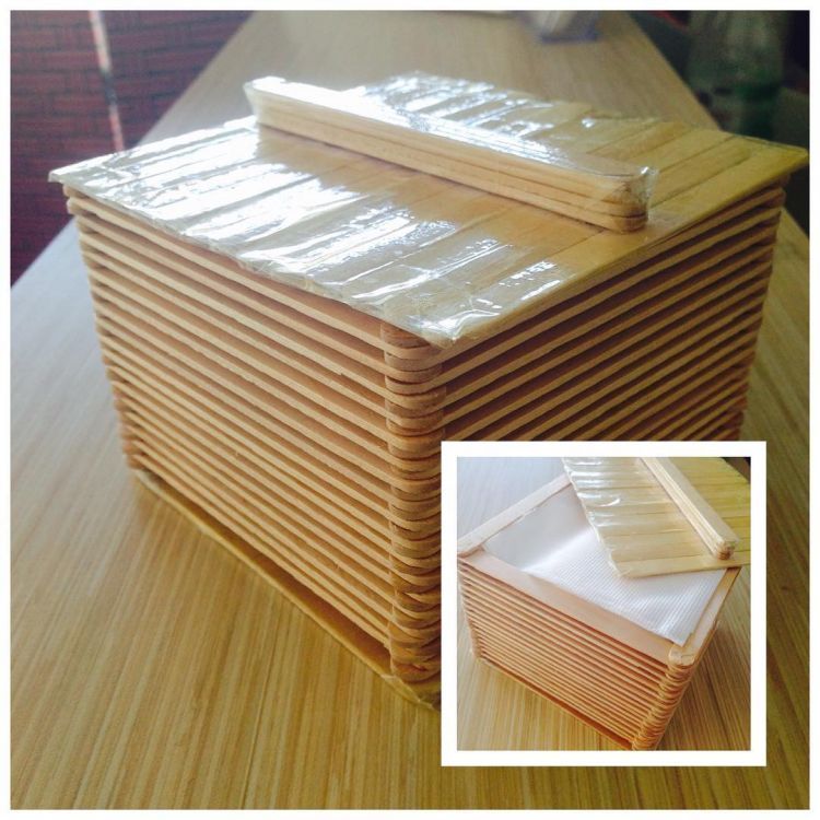 Kotak Penyimpanan Dari Stik Es Krim